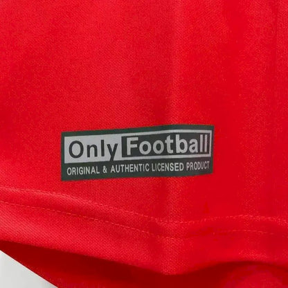 Camisa retrô da final da Liga dos Campeões em casa do Manchester United de 1999