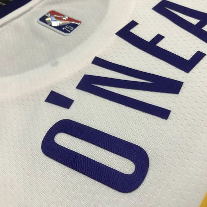 Camisa Masculina Shaquille O'Neal Branca – Edição de 75º Aniversário