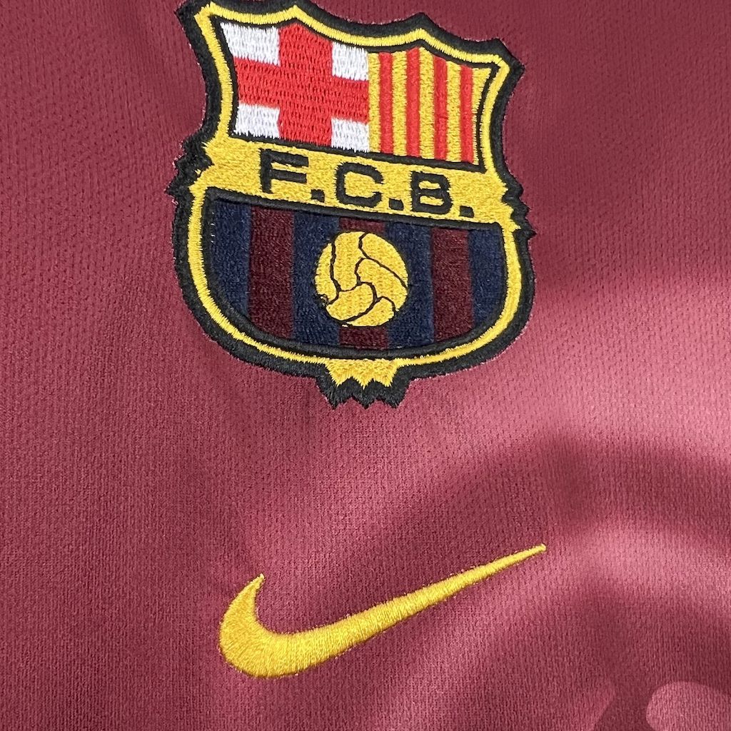 Barcelona 2000/01 Home Retro Skeleton Jersey