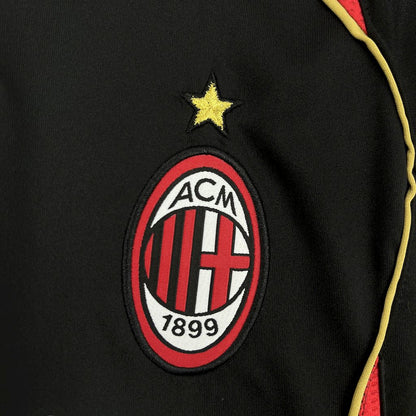 Camisa retrô de mangas compridas do AC Milan 2006/07 Third