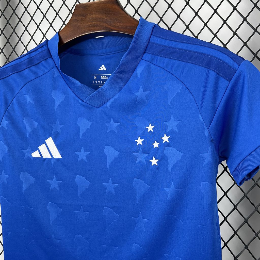 Women's Cruzeiro Crop Top 2026/27 Home Jersey