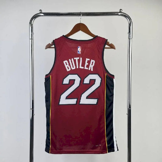 Camisa vermelha masculina Jimmy Butler Team – Edição Statement
