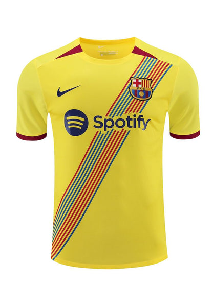 Camisa de treino adulto Barcelona 2023/24 + short 418