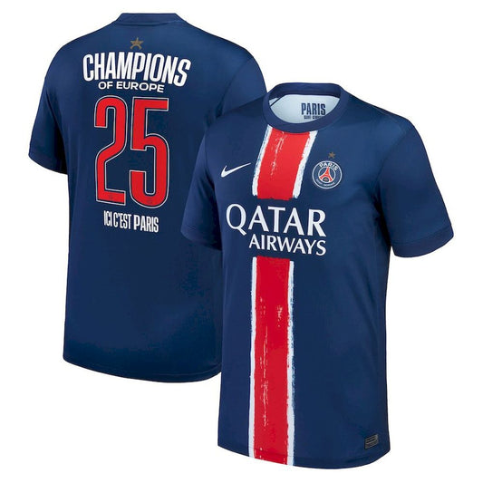 Paris Saint-Germain 2024/25 Home Champions League Winner Jersey