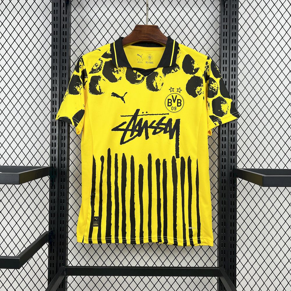 Borussia Dortmund 2025/26 Yellow Special Customized Jersey