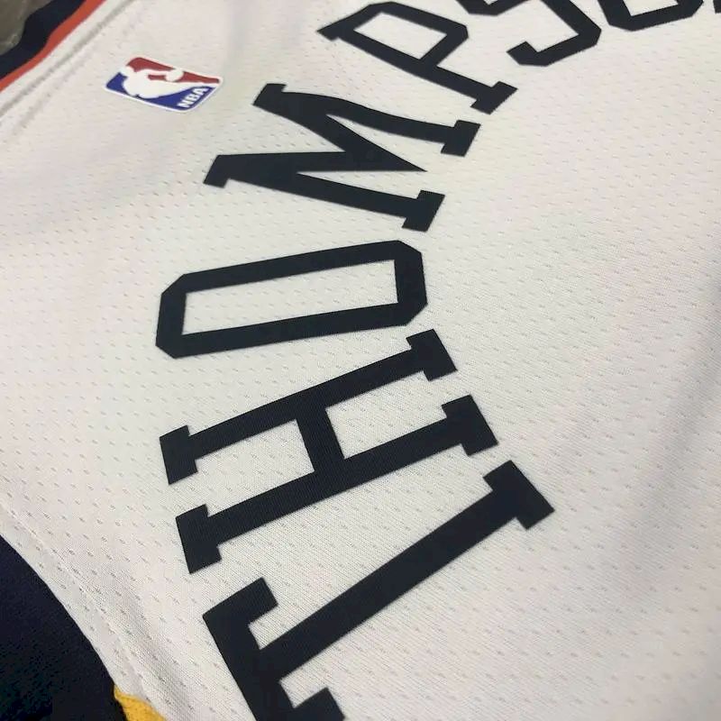 Camisa Swingman Throwback Branca Masculina Klay Thompson – Edição Clássicos Retrô