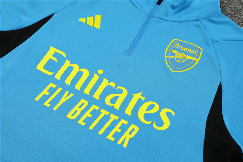 Suéter e calça Arsenal 2023/24 com zíper e meio zíper 14001