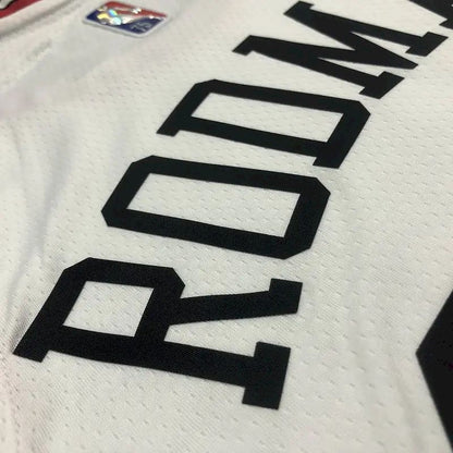 Camisa masculina Dennis Rodman branca – Edição de 75º aniversário
