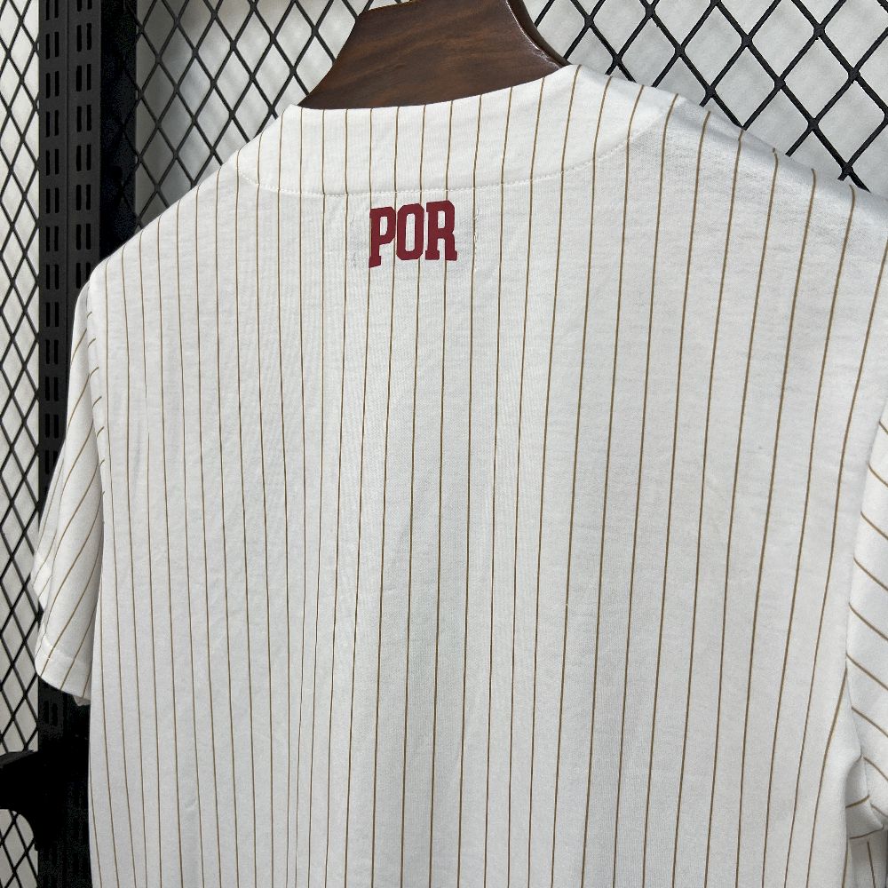 Men's Portugal 2025/26 Baseball Jersey