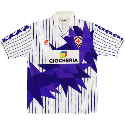 Camisa retrô reserva da Fiorentina 1991-92