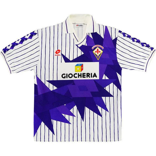 Camisa retrô reserva da Fiorentina 1991-92