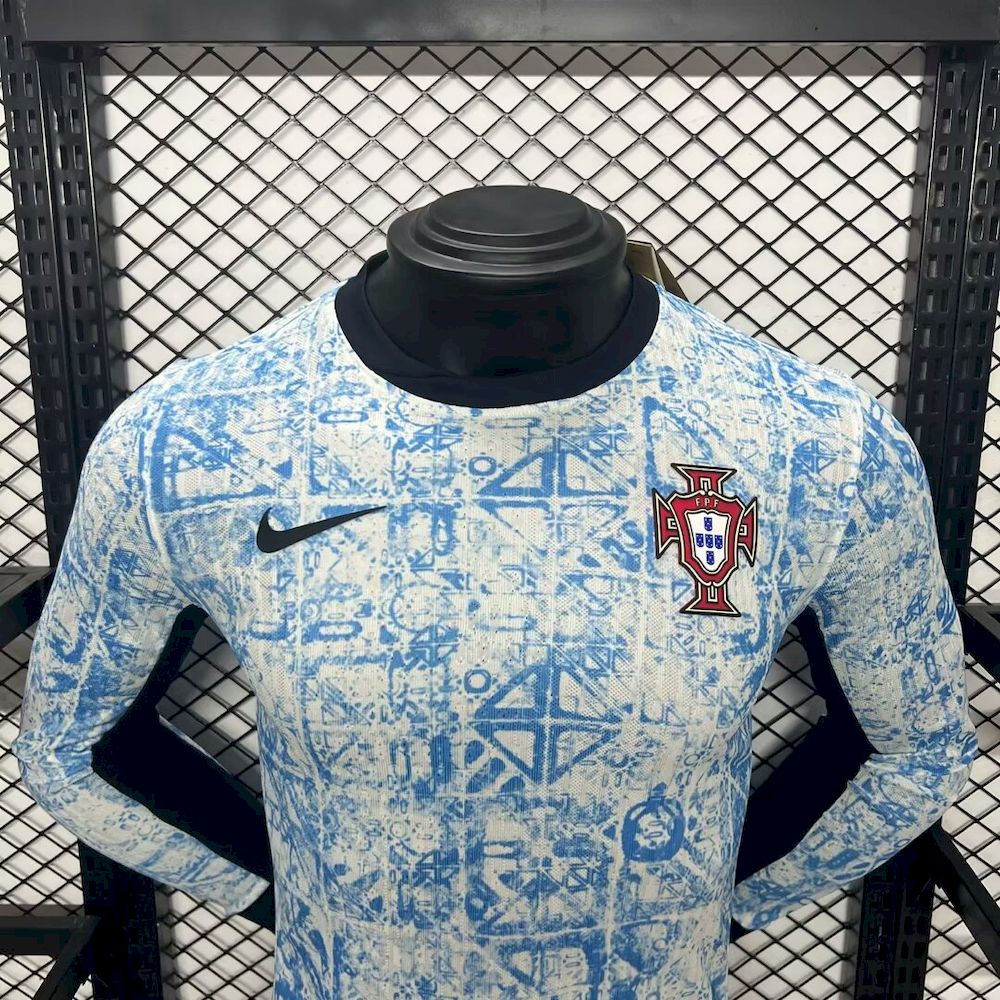 Camisa Portugal Euro 2024/25 Away Manga Comprida – Versão Jogador