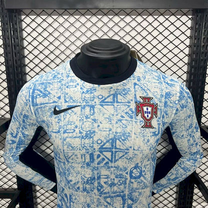 Camisa Portugal Euro 2024/25 Away Manga Comprida – Versão Jogador