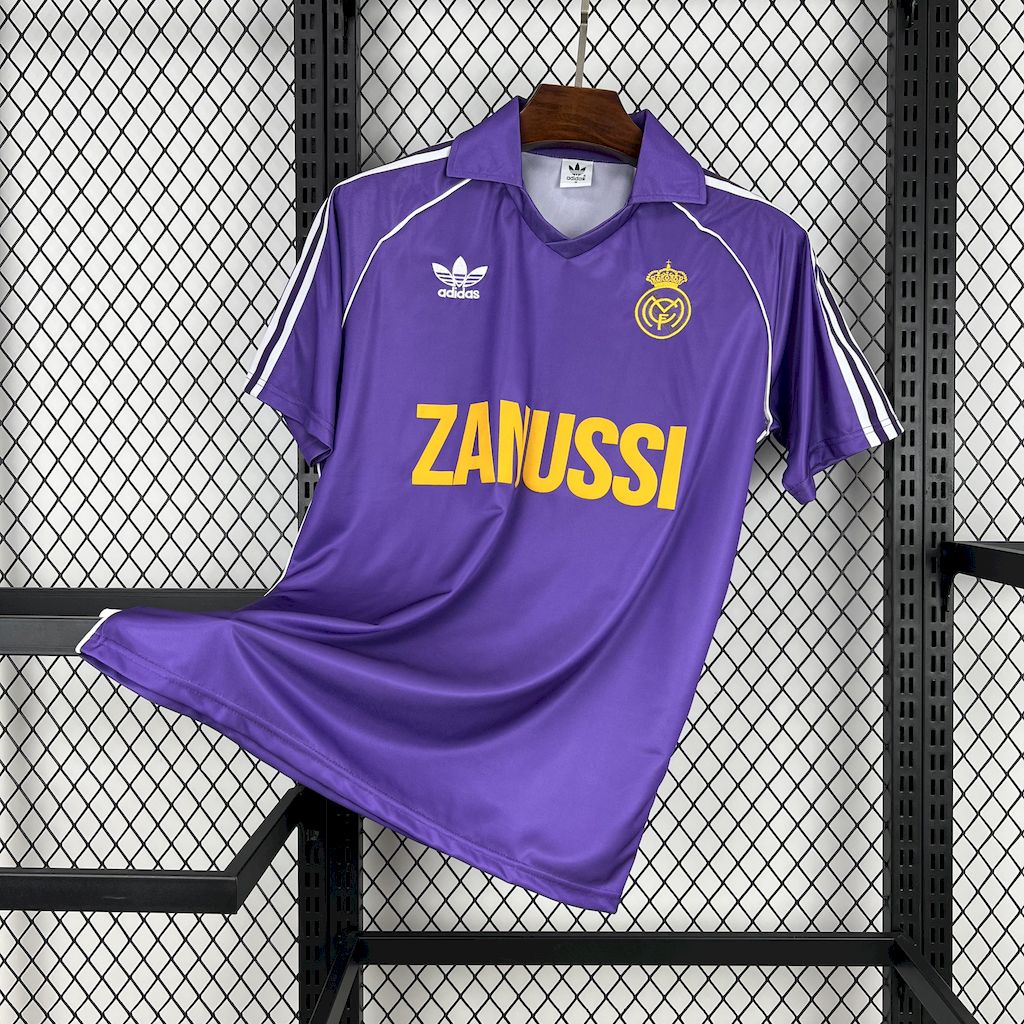 Camisa Retro Terceiro Real Madrid 1984/85