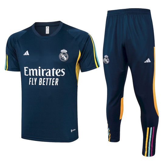 Camisa e calça de treino adulto do Real Madrid 2023/24 815
