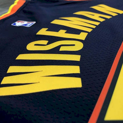 Camisa Swingman James Wiseman 2020-21 Azul Marinho Masculina – Edição City