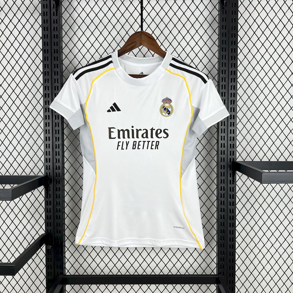 Real Madrid 2025/26 Home Womens Jersey