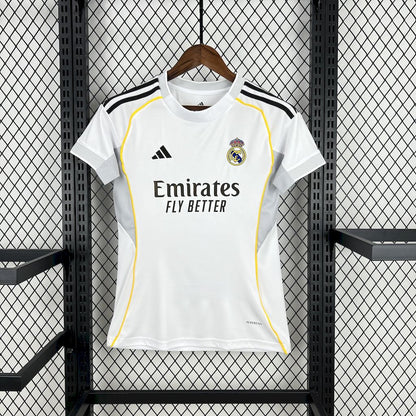 Real Madrid 2025/26 Home Womens Jersey