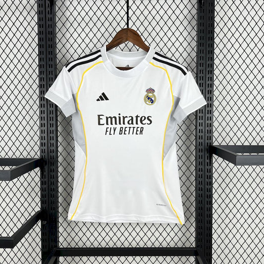 Real Madrid 2025/26 Home Womens Jersey