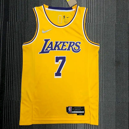 Camisa amarela masculina Carmelo Anthony Team – Edição de 75º aniversário