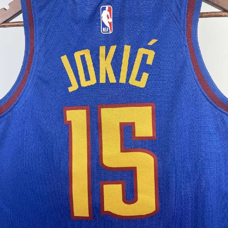 Men’s Nikola Jokic Blue Team Jersey – Statement Edition