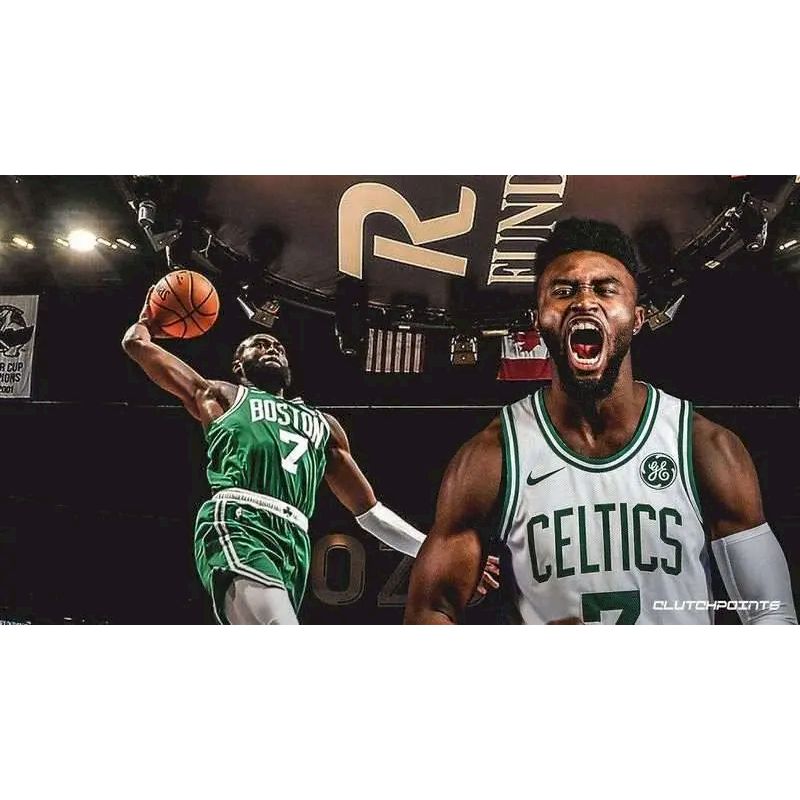 Camisa Jaylen Brown Masculina Verde Versão Jogador - Edição Ícone