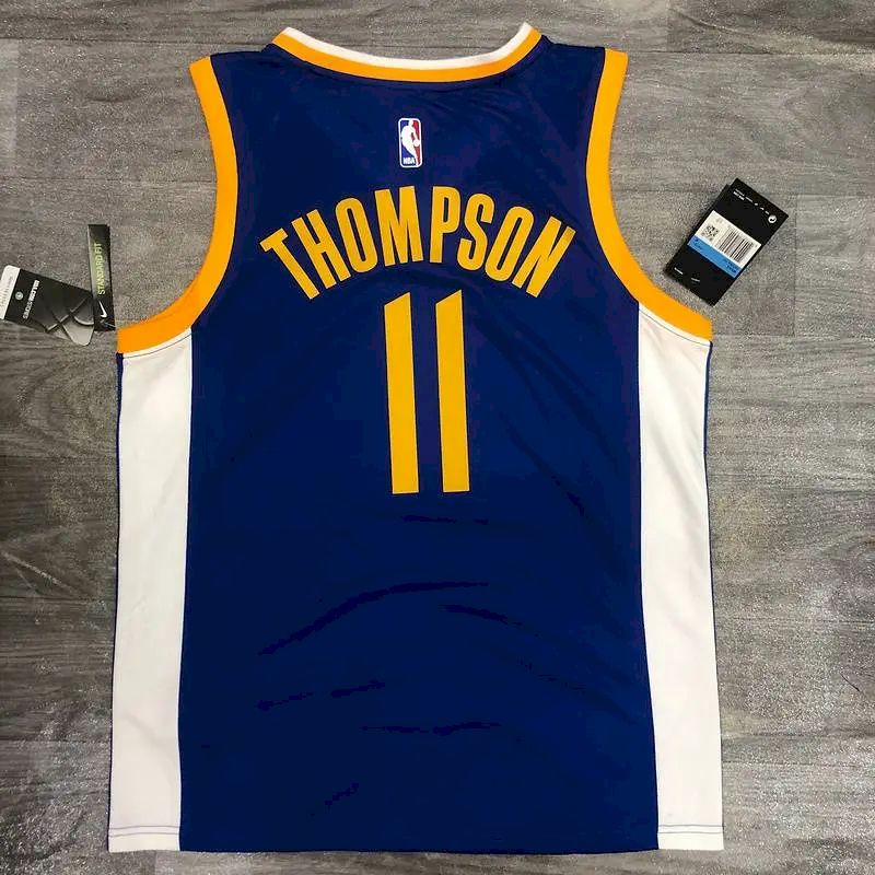 Camisa Klay Thompson Azul Masculina Versão Jogador – Edição Ícone