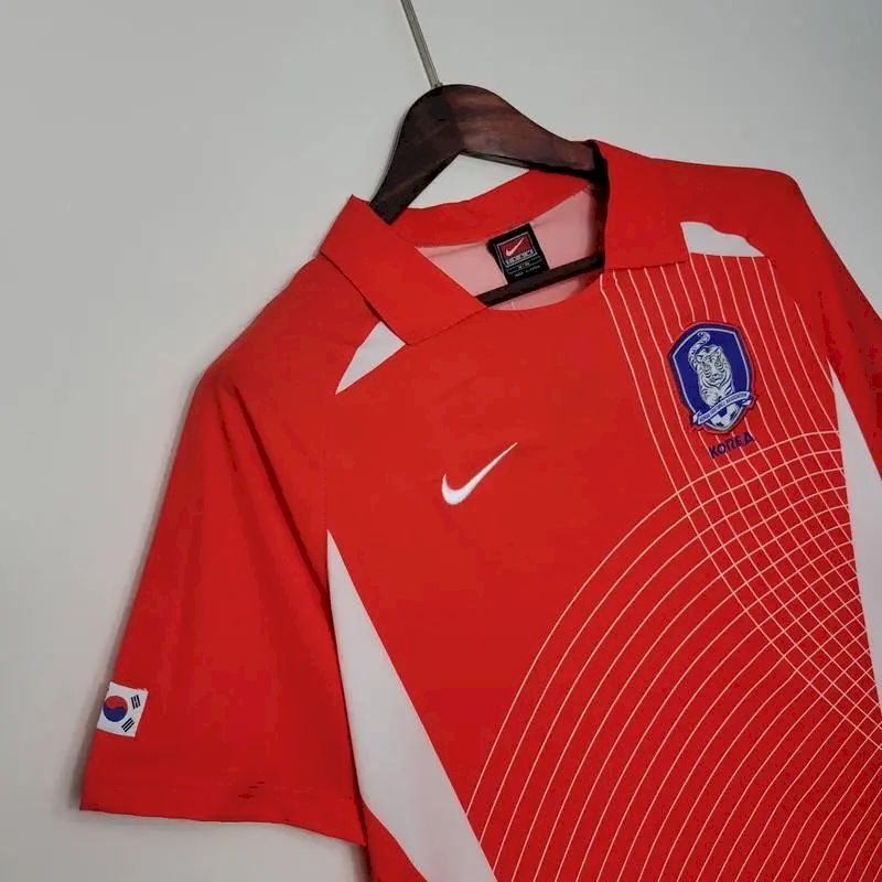 Camisa retrô da Coreia do Sul 2002