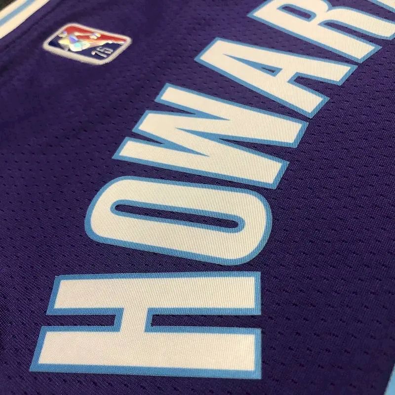 Camisa roxa masculina Dwight Howard - Edição City do 75º aniversário
