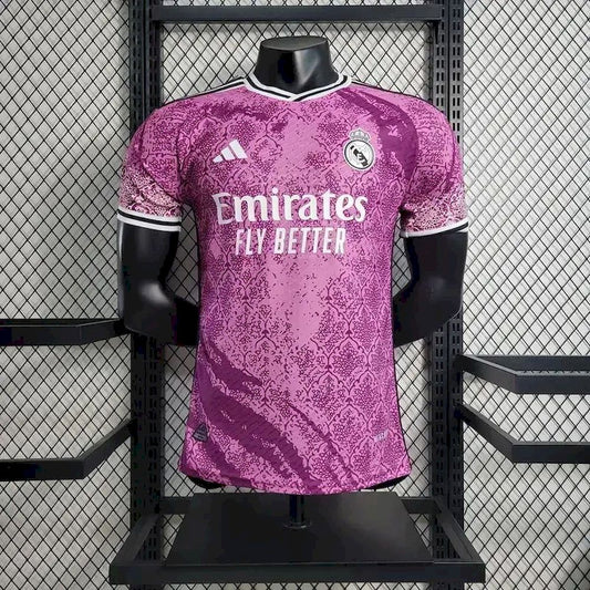 Camisa Real Madrid Edição Especial Rosa 2023/24 Versão Jogador