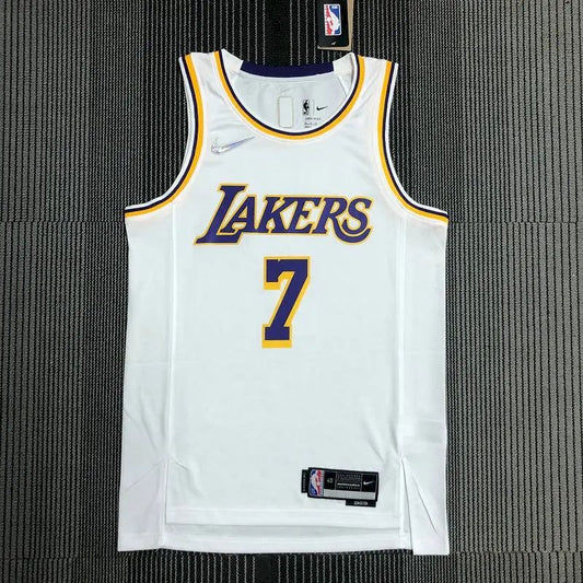 Camisa masculina Carmelo Anthony White Team – Edição de 75º aniversário