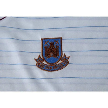 Camisa retrô reserva do West Ham United de 1986