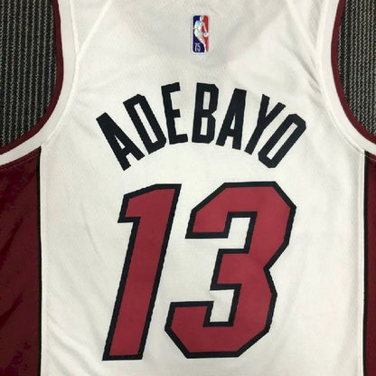 Camisa Bam Adebayo Branca Masculina – Edição de 75º Aniversário