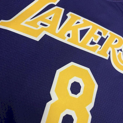Camisa Kobe Bryant Masculina Roxa Versão Jogador – Edição Clássica Retro