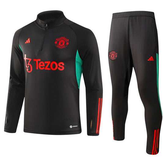 Suéter e calça adulto Manchester United 2023/24 com zíper 902