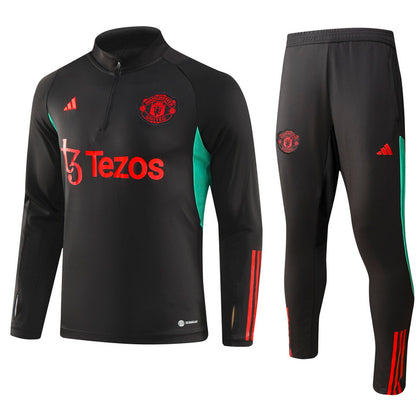Suéter e calça adulto Manchester United 2023/24 com zíper 902