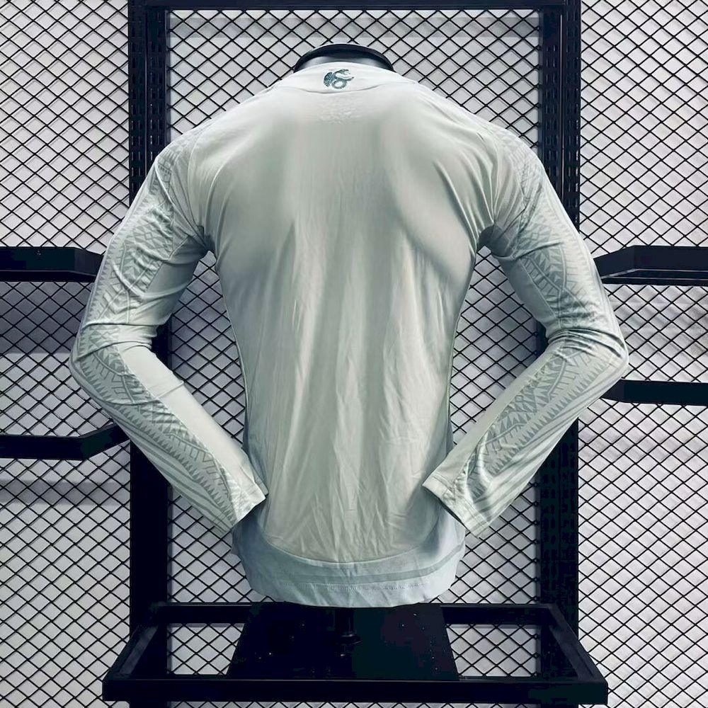 Men's Mexico 2024/25 Away Long Sleeve Jersey Player Version