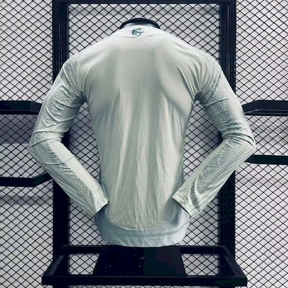 Men's Mexico 2024/25 Away Long Sleeve Jersey Player Version