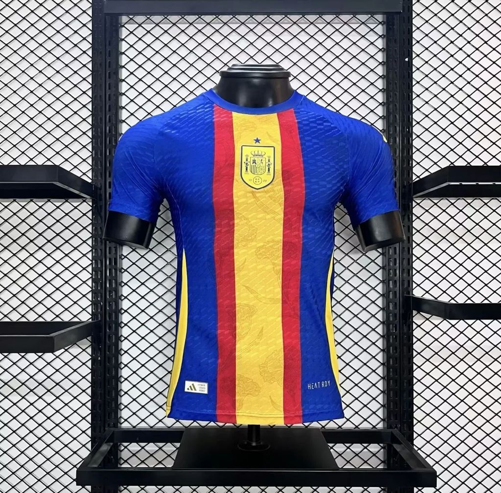 Men's Spain 2024/25 Pre-Match Jersey Player Version