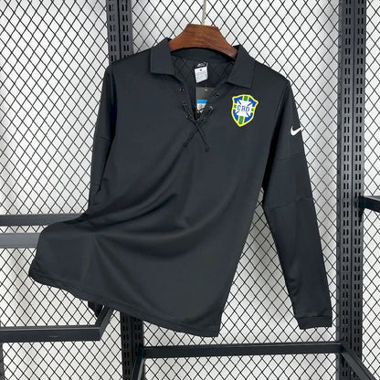 Camisa Brasil 2004 Edição Especial Manga Longa Retrô