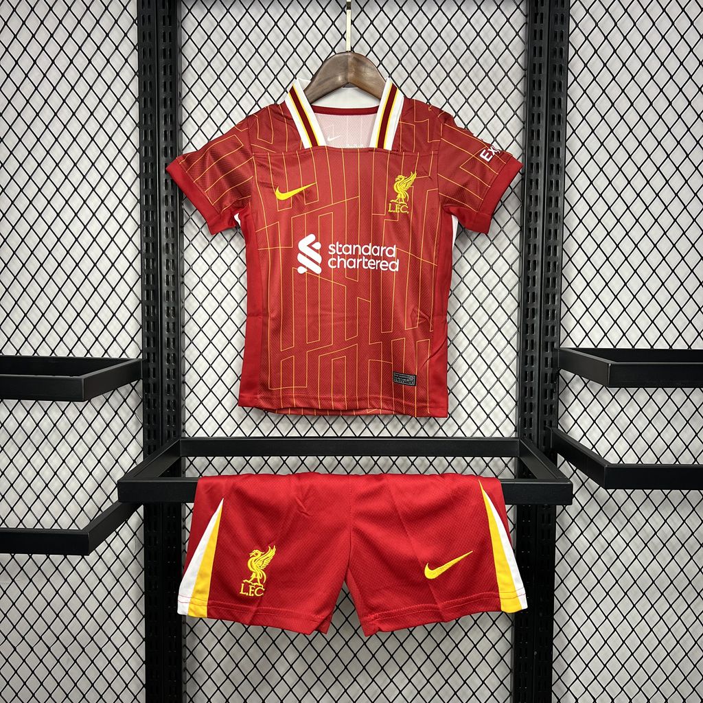 Kids Liverpool 2024/25 Home Kit