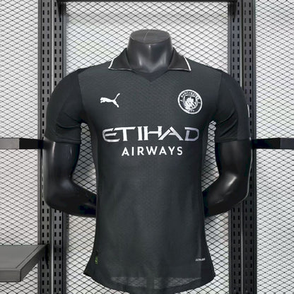 Men's Manchester City 2025/26 Away Jersey Player Version