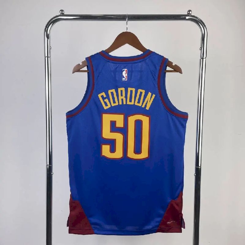 Camisa Masculina Aaron-Gordon Azul – Edição Statement