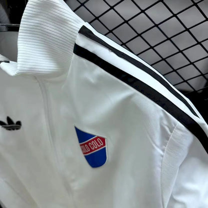 Colo Colo Jaqueta Corta-vento Branca Aniversário 2025/26