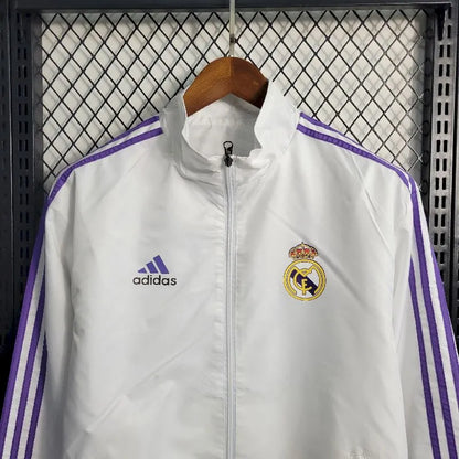 Corta-vento dupla face Real Madrid 2023-24