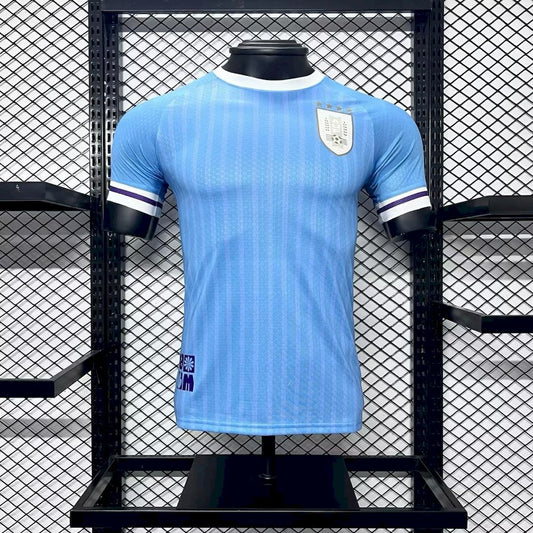 Men's Uruguay 2024/25 Home Jersey Player Version