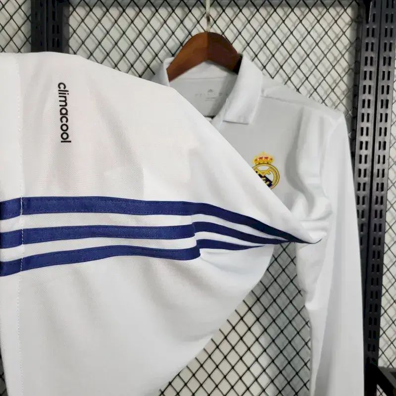 Camisa retrô de mangas compridas do Real Madrid 2016/17