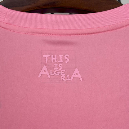 Men's Algeria 2024/25 pink Jersey