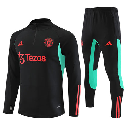 Suéter e calça adulto Manchester United 2023/24 com zíper 14001