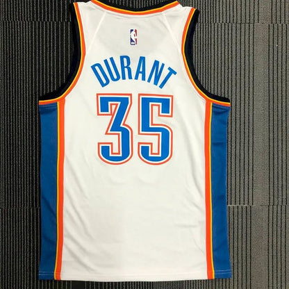 Camisa branca masculina Kevin Durant Swingman – Edição Associação